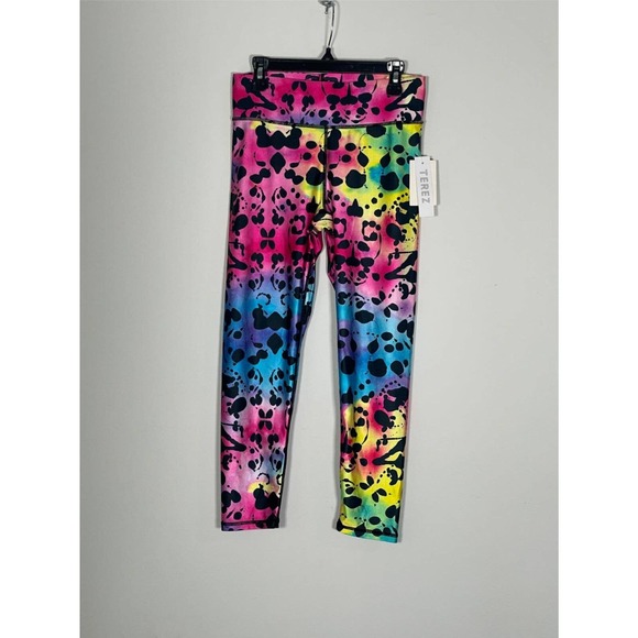 Terez Pants - Terez NY Leggings Rorschach Tie Dye Women's Sz S NEW NWT N121